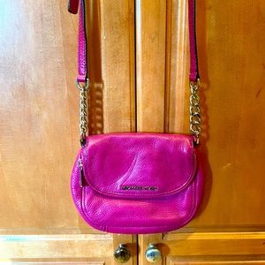 Michael Kors Leather Crossbody Bag